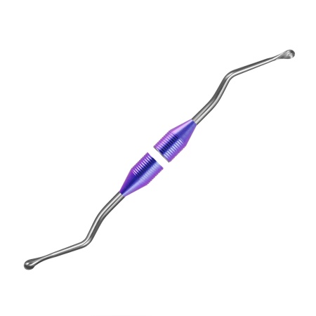 11-06 Ложка кюретажная изогнутая длинная большая 3,3